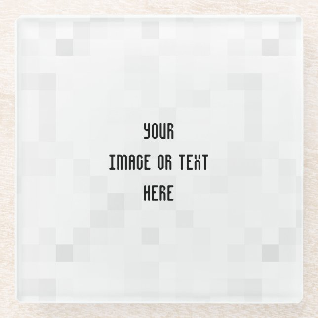 Create Your Own Custom Personalized Glass Coaster (Front)
