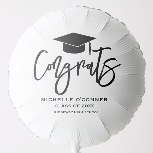 Create Your Own Custom Personalized Graduation Balloon