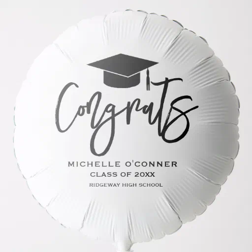 Create Your Own Custom Personalized Graduation Balloon