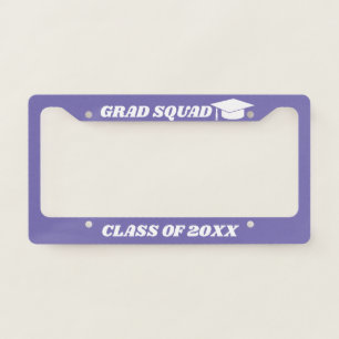 Create Your Own Custom Personalized Graduation License Plate Frame