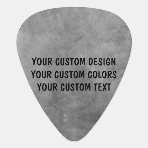 Create Your Own Custom Personalized Guitar Pick