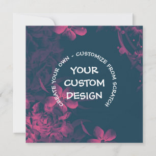 Create Your Own Custom Personalized Invitation