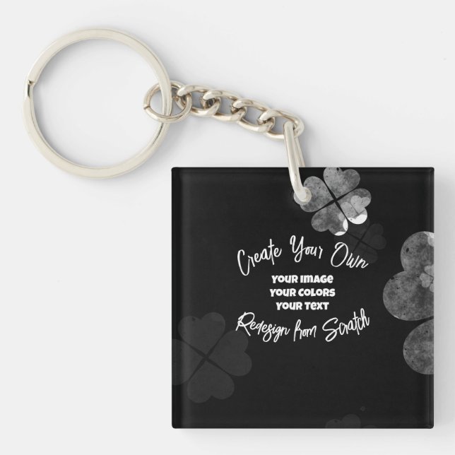 Create Your Own Custom Personalized Keychain (Front)