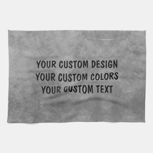 Create Your Own Custom Personalized Kitchen Towel