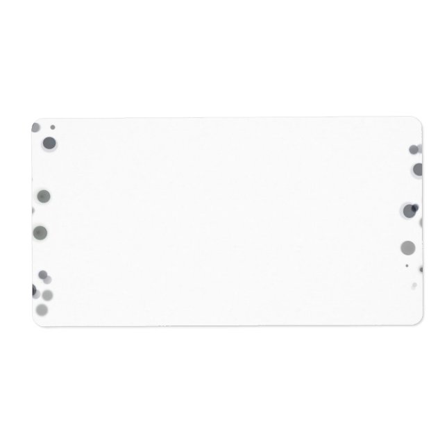 Create Your Own Custom Personalized Label (Front)