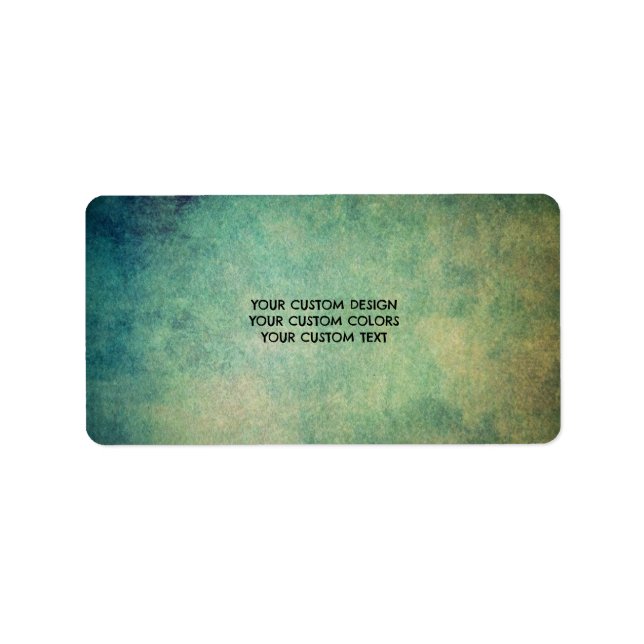 Create Your Own Custom Personalized Label (Front)