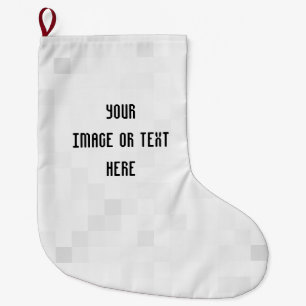 Create Your Own Custom Personalized Large Christmas Stocking