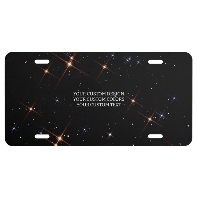 Create Your Own Custom Personalized License Plate (Front)