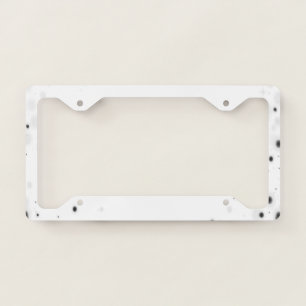 Create Your Own Custom Personalized License Plate Frame