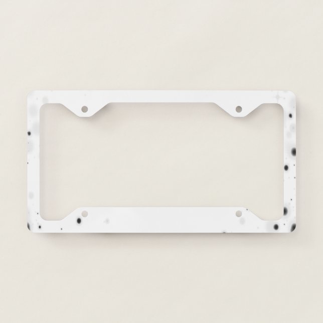 Create Your Own Custom Personalized License Plate Frame (Front)