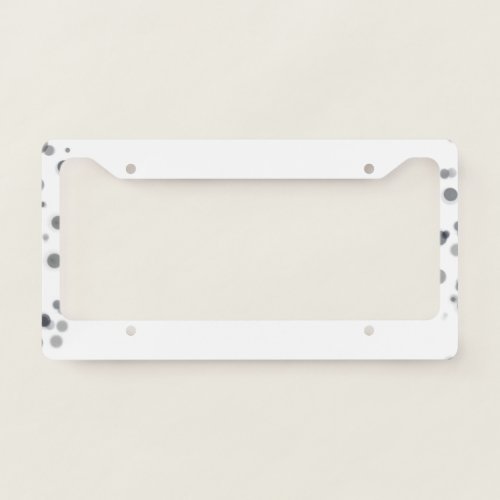 Create Your Own Custom Personalized License Plate Frame