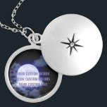 Create Your Own Custom Personalized Locket Necklace<br><div class="desc">Customize this product by adding your own images and text and choosing your favorite fonts and colors. Visit Lit Luminaries on Zazzle to view our entire collection of easy to personalize,  high quality products!</div>