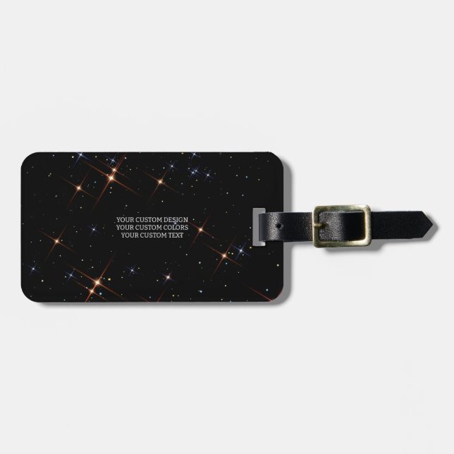 Create Your Own Custom Personalized Luggage Tag (Front Horizontal)