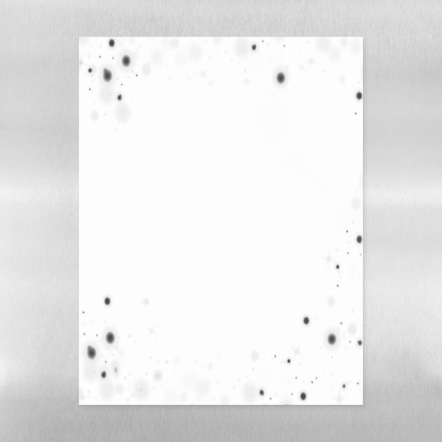 Create Your Own Custom Personalized Magnetic Dry Erase Sheet (Vertical)