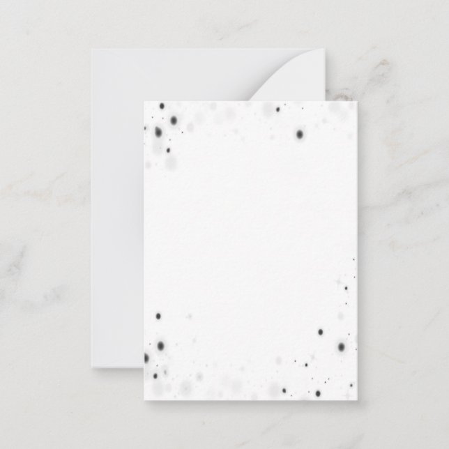 Create Your Own Custom Personalized Note Card (Front)