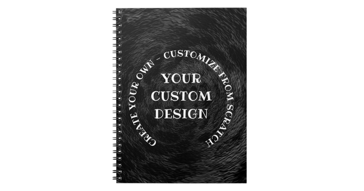 Create Your Own Custom Personalized Notebook | Zazzle
