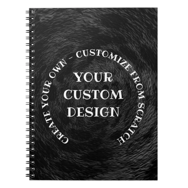 Create Your Own Custom Personalized Notebook | Zazzle