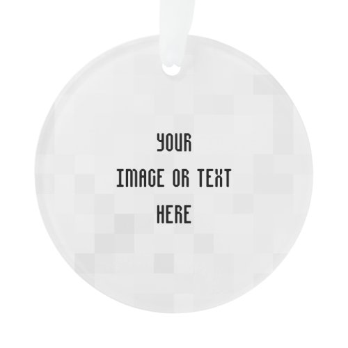 Create Your Own Custom Personalized Ornament