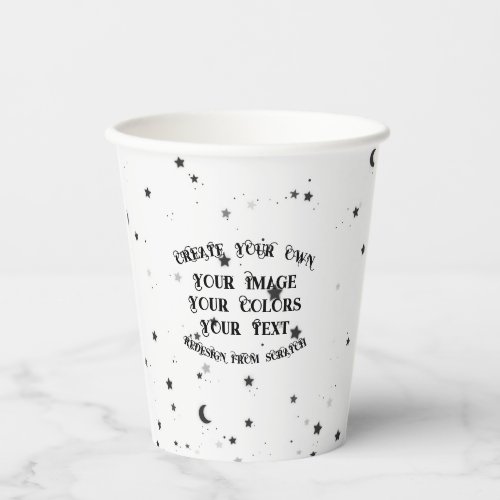 Create Your Own Custom Personalized Paper Cups