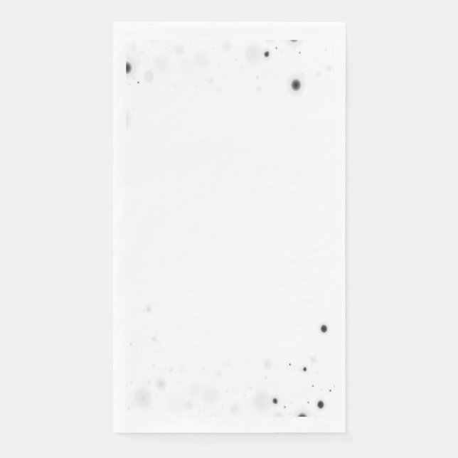 Create Your Own Custom Personalized Paper Guest Towels (Front)