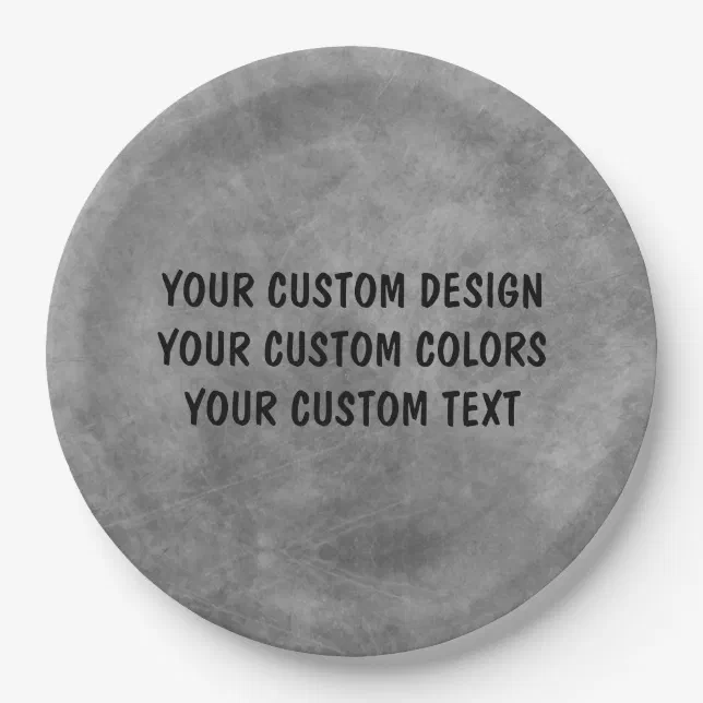 Create Your Own Custom Personalized Paper Plates Zazzle Create Your Own Custom Personalized Paper Plates Zazzle