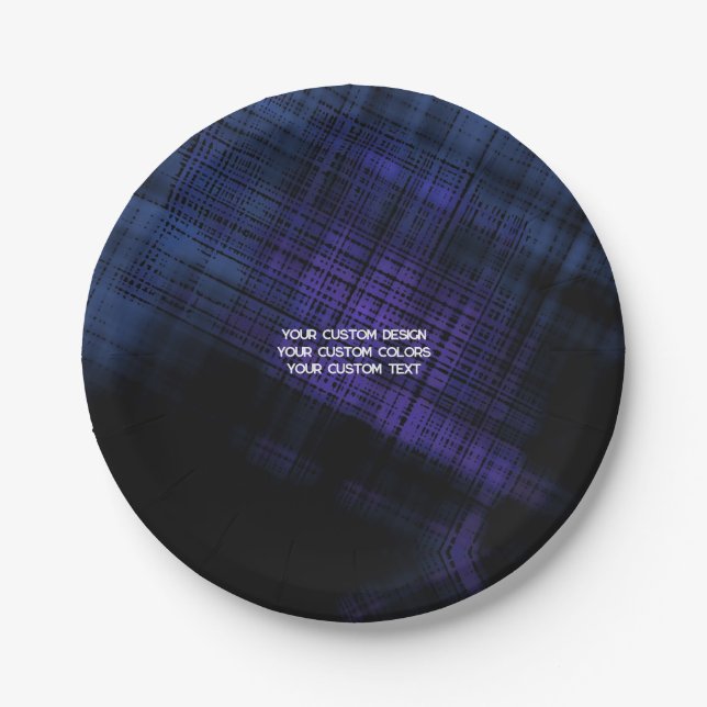 Create Your Own Custom Personalized Paper Plates (Front)