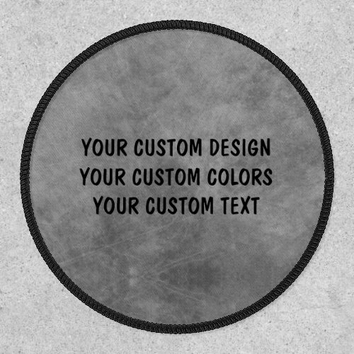 Create Your Own Custom Personalized Patch
