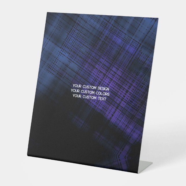 Create Your Own Custom Personalized Pedestal Sign (Front)