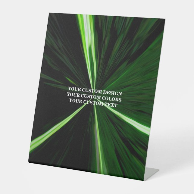 Create Your Own Custom Personalized Pedestal Sign (Front)