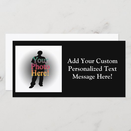 Create Your Own Custom Personalized Photo (Front/Back)