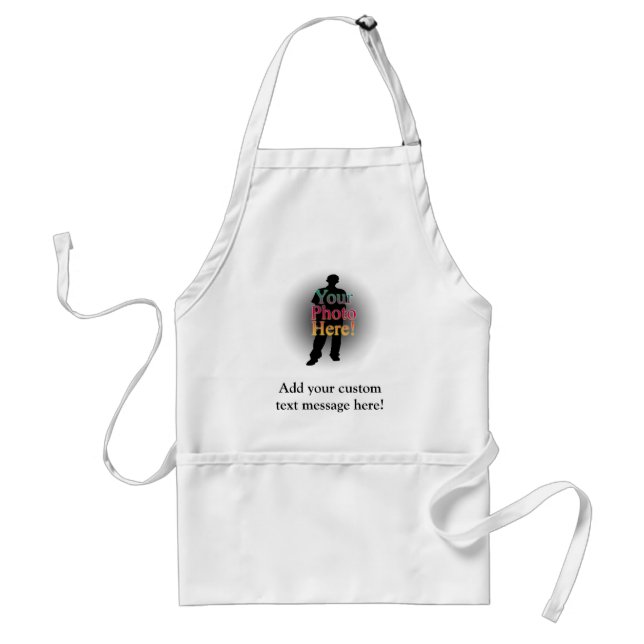 Create Your Own Custom Personalized Photo Adult Apron (Front)