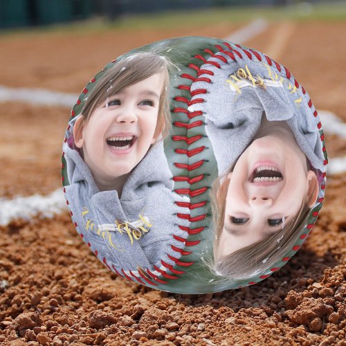 Create Your Own Custom Personalized Photo Baseball