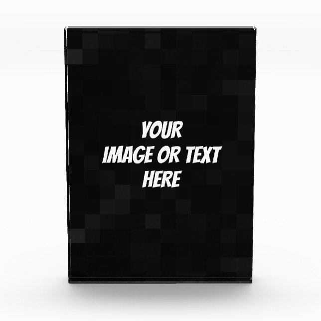 Create Your Own Custom Personalized Photo Block (Front)