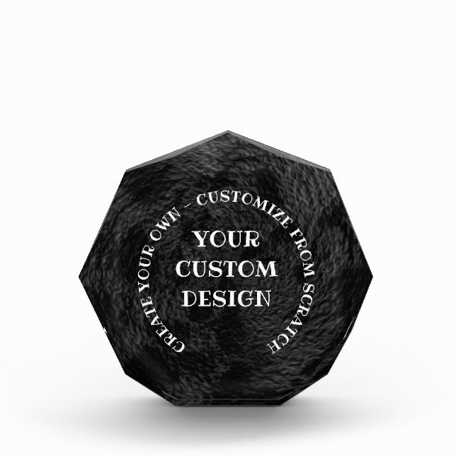 Create Your Own Custom Personalized Photo Block (Front)