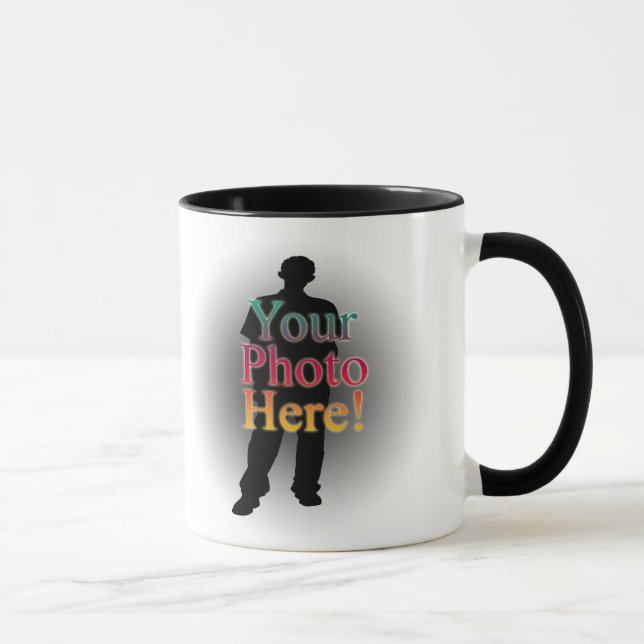 Create Your Own Custom Personalized Photo Mug (Right)