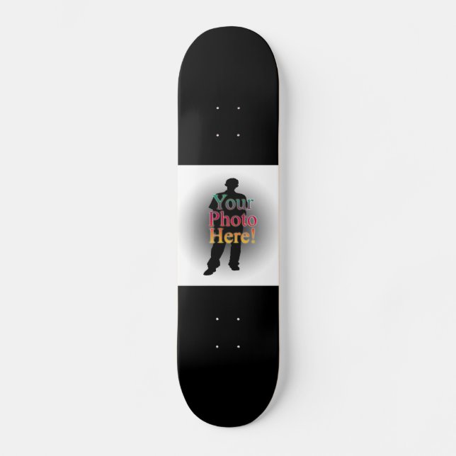 Create Your Own Custom Personalized Photo Skateboard (Front)