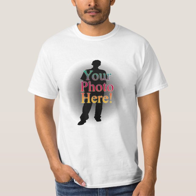Create Your Own Custom Personalized Photo T-Shirt (Front)