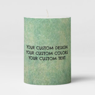 Create Your Own Custom Personalized Pillar Candle