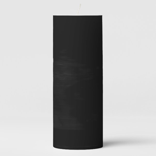 Create Your Own Custom Personalized Pillar Candle (Front)