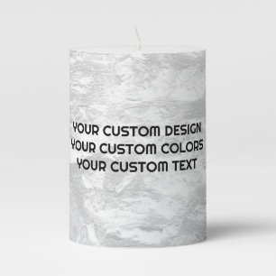 Create Your Own Custom Personalized Pillar Candle