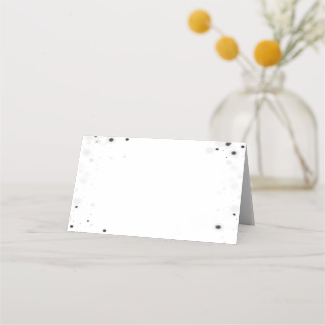 Create Your Own Custom Personalized Place Card (Front)