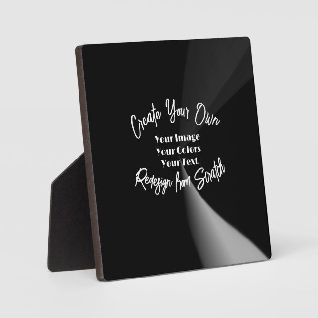 Create Your Own Custom Personalized Plaque (Front)