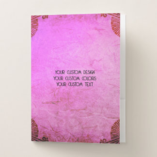 Create Your Own Custom Personalized Pocket Folder