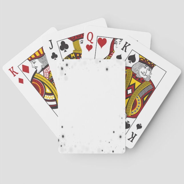 Create Your Own Custom Personalized Poker Cards (Back)