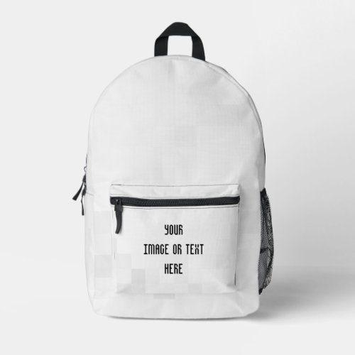 Create Your Own Custom Personalized Printed Backpack