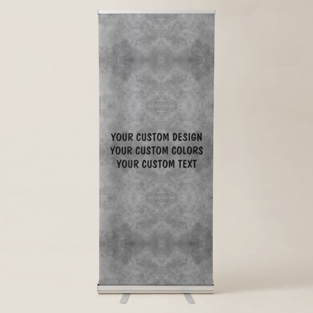 Create Your Own Custom Personalized Retractable Banner (Front)