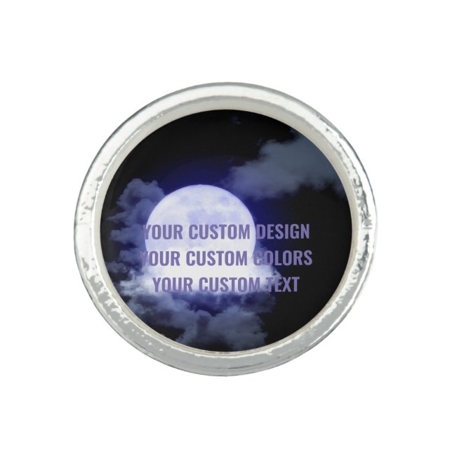 Create Your Own Custom Personalized Ring (Front)
