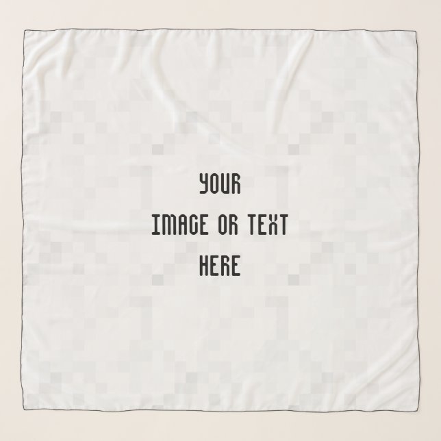Create Your Own Custom Personalized Scarf (Front)