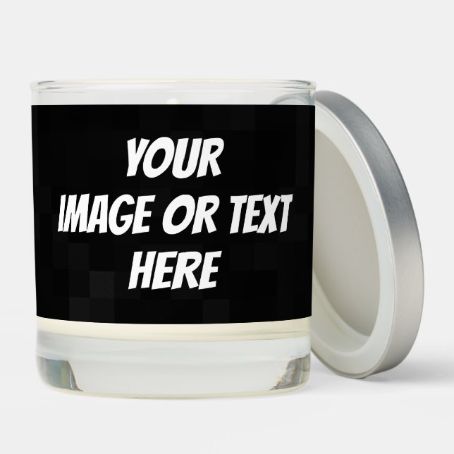 Create Your Own Custom Personalized Scented Candle (Lid)