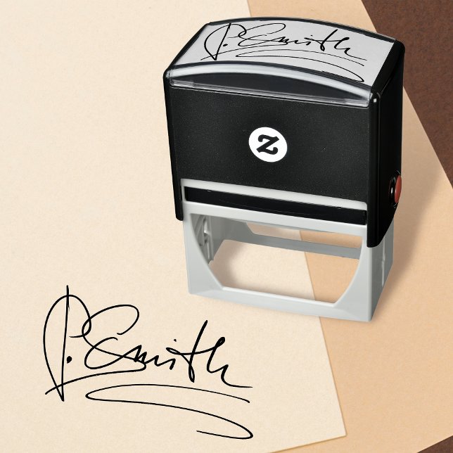Create Your Own Custom Personalized Signature Self-inking Stamp (Creator Uploaded)